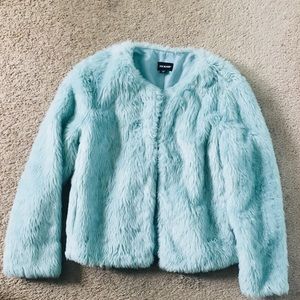 Classic Baby blue mink Coat